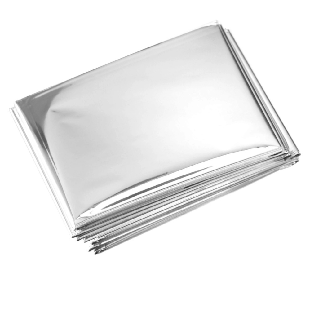 NEW Mylar Foil Rescue Blanket 52”x84” - Picture 2 of 8
